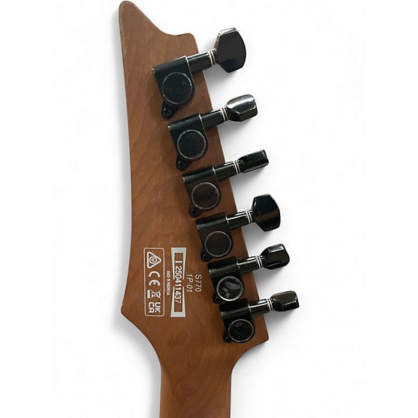 Used Ibanez S770P S Series Cosmic Blue Frozen Matte Solid Body Electric Guitar