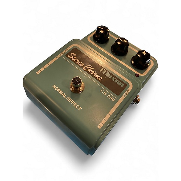 Used Maxon CS-550 Stereo Chorus Effect Pedal