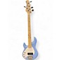 Used Sterling by Music Man RAY 5 LEFT HANDED BLUE Electric Bass Guitar thumbnail