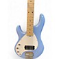 Used Sterling by Music Man RAY 5 LEFT HANDED BLUE Electric Bass Guitar