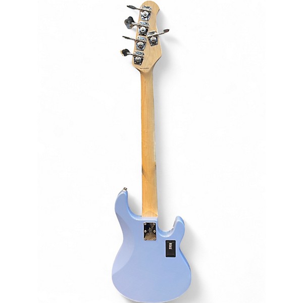 Used Sterling by Music Man RAY 5 LEFT HANDED BLUE Electric Bass Guitar
