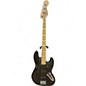 Used 2010 Squier Vintage Modified Jazz Bass 77 Black Electric Bass Guitar thumbnail