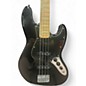 Used 2010 Squier Vintage Modified Jazz Bass 77 Black Electric Bass Guitar