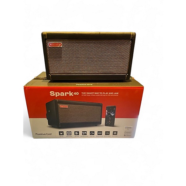 Used Positive Grid Spark 40 Guitar Combo Amp