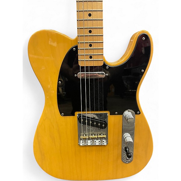 Used Fender SPECIAL EDITION Deluxe Ash Telecaster Butterscotch Blonde Solid Body Electric Guitar