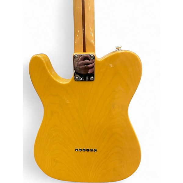 Used Fender SPECIAL EDITION Deluxe Ash Telecaster Butterscotch Blonde Solid Body Electric Guitar