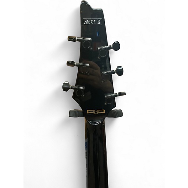Used Ibanez IC500 Iceman Black Solid Body Electric Guitar