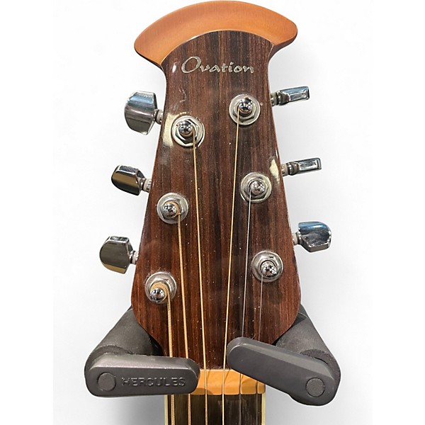 Used Ovation cs24-1 Natural Acoustic Electric Guitar