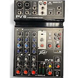 Used Peavey PV6 Unpowered Mixer