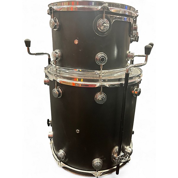 Used DW 3 Piece Collectors series Matte Black Drum Kit