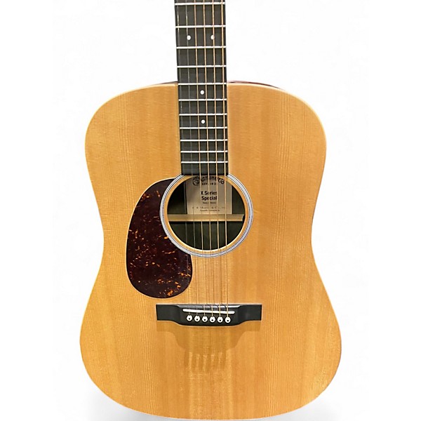 Used Martin X1AE Left Handed Natural Acoustic Electric Guitar