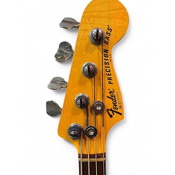 Vintage 1977 Fender Standard Precision Bass Fretless Vintage Natural Electric Bass Guitar