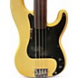 Vintage 1977 Fender Standard Precision Bass Fretless Vintage Natural Electric Bass Guitar