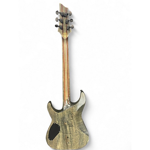 Used Schecter Guitar Research C1 Apocalypse GREEN Solid Body Electric Guitar