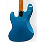 Used SX VTG FRETLESS Metallic Blue Electric Bass Guitar