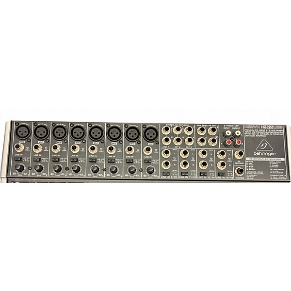 Used Behringer Xenyx X2222USB Unpowered Mixer