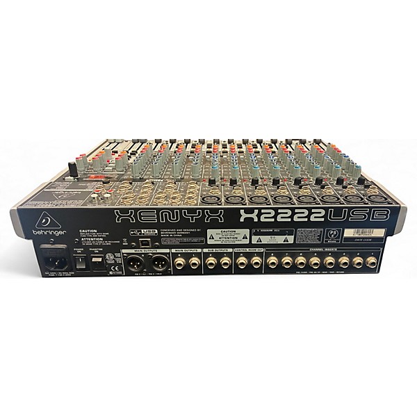 Used Behringer Xenyx X2222USB Unpowered Mixer