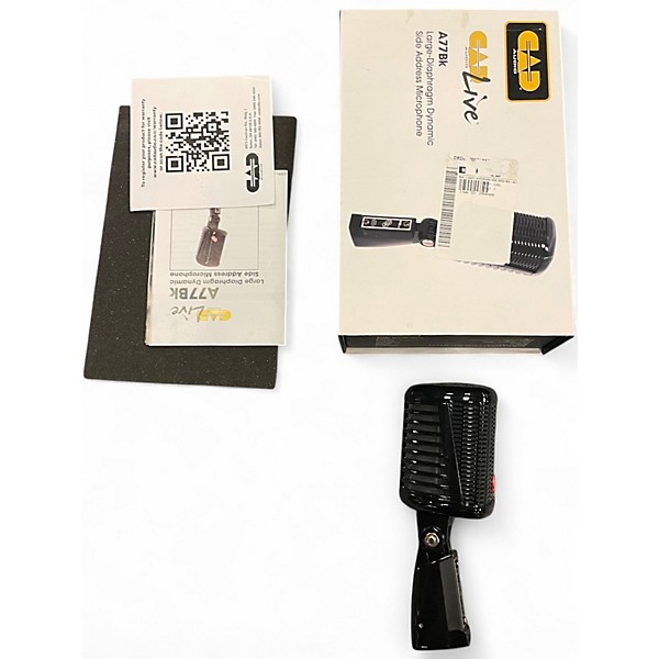 Used CAD A77BK Condenser Microphone