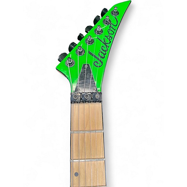 Used Jackson Pro DK2M Dinky Limited Run Slime green swirl Solid Body Electric Guitar