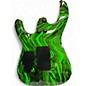 Used Jackson Pro DK2M Dinky Limited Run Slime green swirl Solid Body Electric Guitar