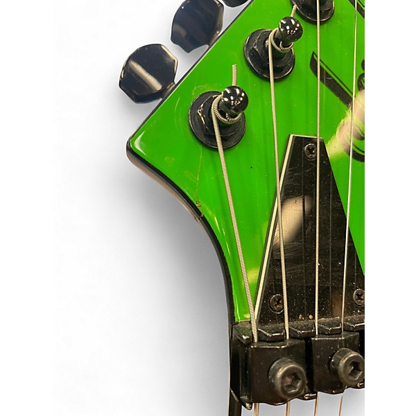Used Jackson Pro DK2M Dinky Limited Run Slime green swirl Solid Body Electric Guitar