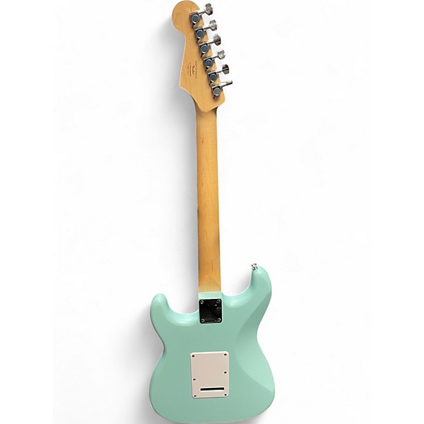 Used Squier STRATOCASTER SSS MADE IN CHINA Mint Green Solid Body Electric Guitar