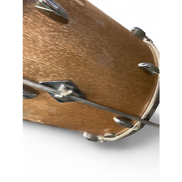 Vintage 1960s Gretsch Drums 3 Piece Name Band Champagne Drum Kit