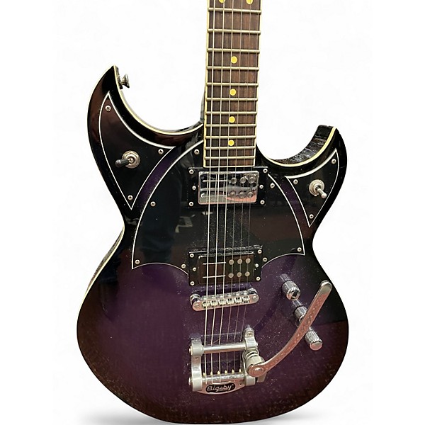 Used Reverend Reeves Gabrels Spacehawk Purple Burst Solid Body Electric Guitar