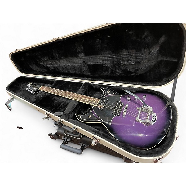 Used Reverend Reeves Gabrels Spacehawk Purple Burst Solid Body Electric Guitar