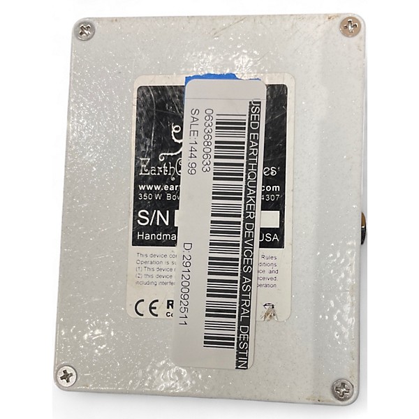 Used EarthQuaker Devices Astral Destiny Pedal