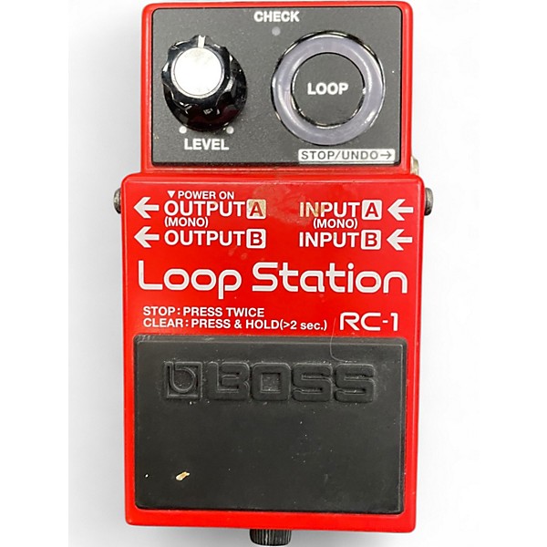 Used BOSS RC1 Loop Station Pedal
