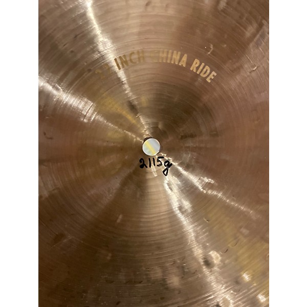 Used MEINL 22in FOUNDRY RESERVE CHINA RIDE Cymbal