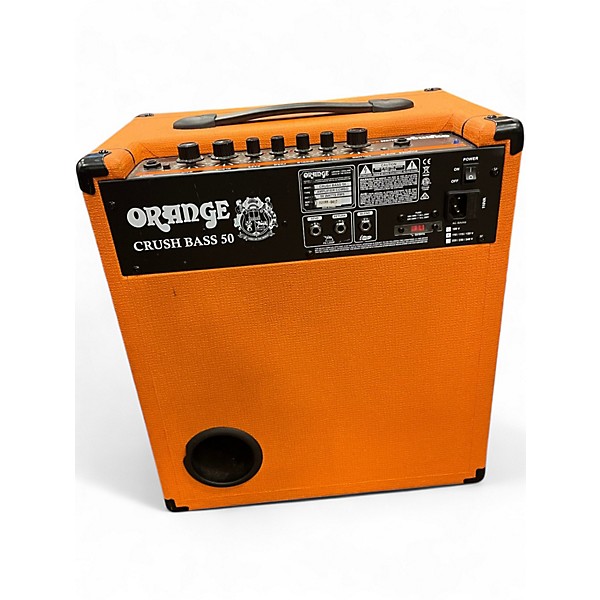 Used Orange Amplifiers CRUSH BASS 50 Guitar Combo Amp