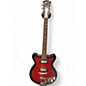 Used Rhythmline Hollow Body Guitar Crimson Red Burst Hollow Body Electric Guitar thumbnail