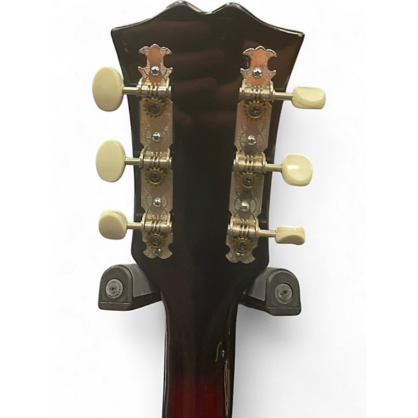 Used Rhythmline Hollow Body Guitar Crimson Red Burst Hollow Body Electric Guitar