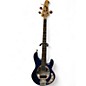 Used Sterling by Music Man SUB Series Blue Electric Bass Guitar thumbnail