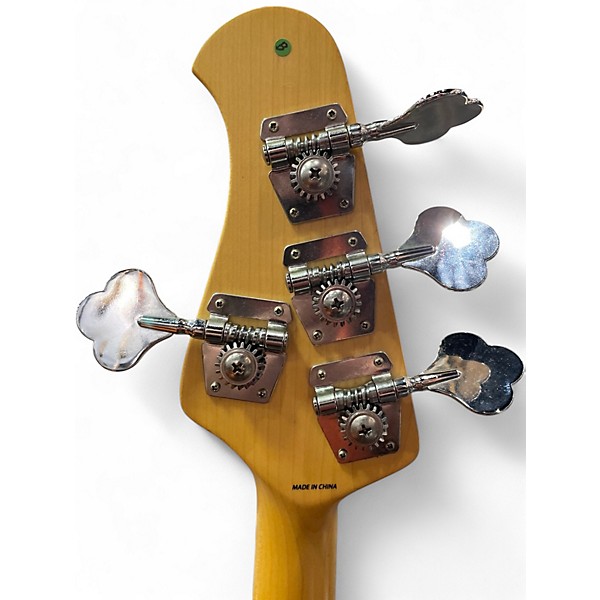 Used Sterling by Music Man SUB Series Blue Electric Bass Guitar