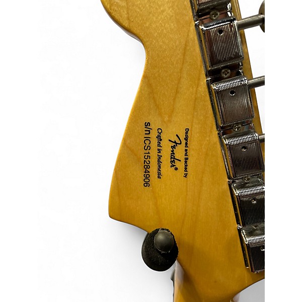 Used Squier Vintage Modified Jaguar Sunburst Solid Body Electric Guitar