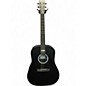 Used Martin DX Johnny Cash Signature Black Acoustic Electric Guitar thumbnail