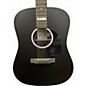 Used Martin DX Johnny Cash Signature Black Acoustic Electric Guitar