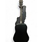 Used Martin DX Johnny Cash Signature Black Acoustic Electric Guitar