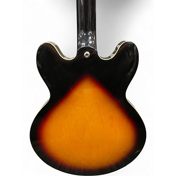 Used Epiphone Dot 2 Color Sunburst Hollow Body Electric Guitar