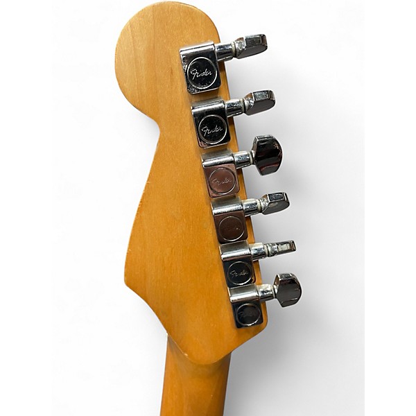 Used Fender Player Stratocaster Black Solid Body Electric Guitar