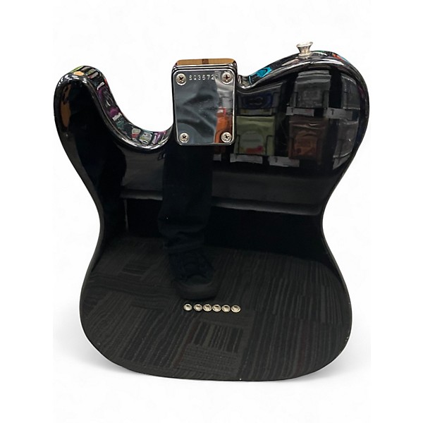 Vintage 1987 Squier Telecaster Black Solid Body Electric Guitar