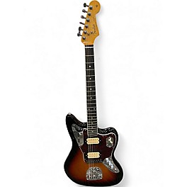 Used Fender KURT COBAIN PLAYER JAGUAR Tobacco Burst Solid Body Electric Guitar