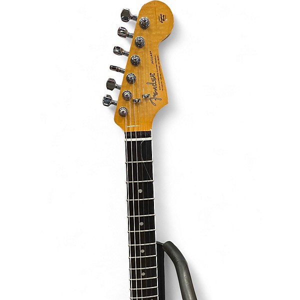 Used Fender KURT COBAIN PLAYER JAGUAR Tobacco Burst Solid Body Electric Guitar