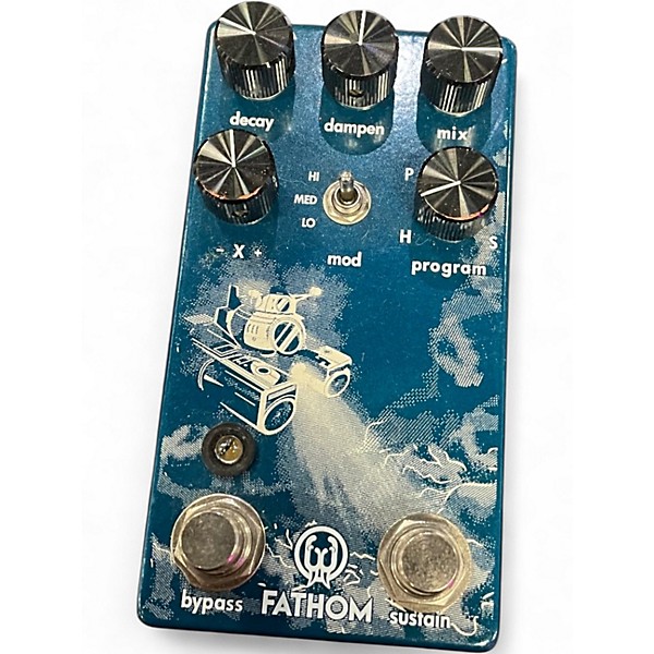 Used Walrus Audio Fathom Reverb Effect Pedal