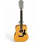 Used Taylor 150E Natural 12 String Acoustic Electric Guitar thumbnail