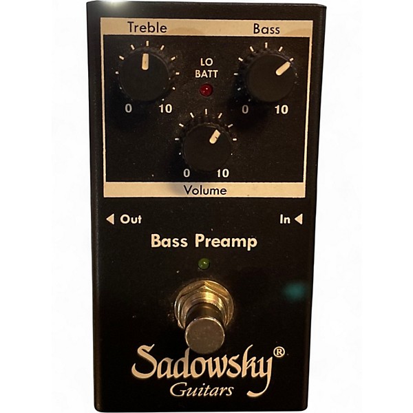 Used Sadowsky Guitars SBP-2 Bass Preamp Bass Effect Pedal | Guitar