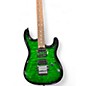 Used Charvel MIJ QM Green Solid Body Electric Guitar